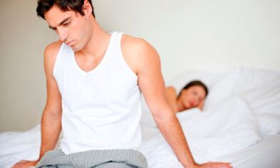 pomanjkanje moči s prostatitisom